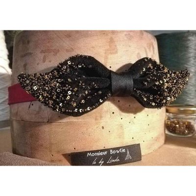 noeud-papillon-velours-noir-perles-or-gold