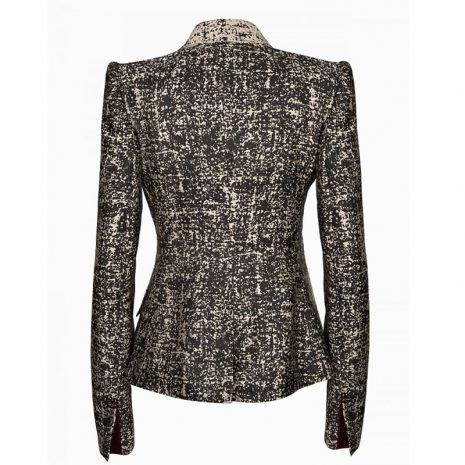 veste-tailleur-croisee-femme-vue-de-dos-noir-et-beige-or-made-in-france-burgandi-paris